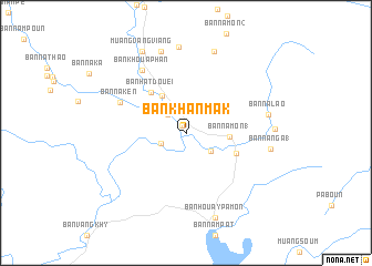 map of Ban Khanmak