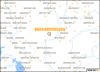 map of Ban Khan Na Sung