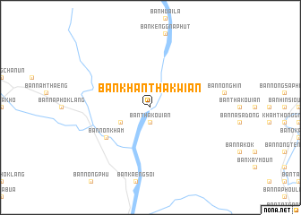 map of Ban Khan Tha Kwian