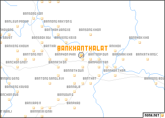 map of Ban Khanthalat