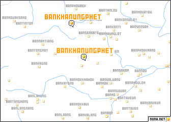 map of Ban Khanungphèt