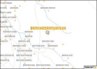 map of Ban Khao Amnuai Suk