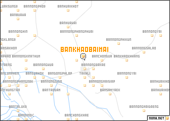 map of Ban Khao Bai Mai