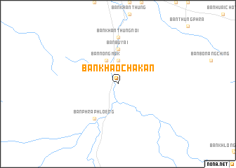 map of Ban Khao Chakan