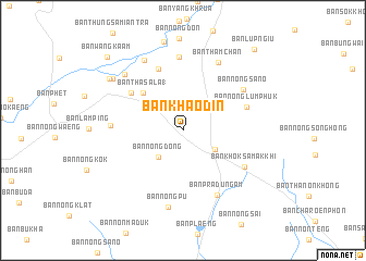 map of Ban Khao Din