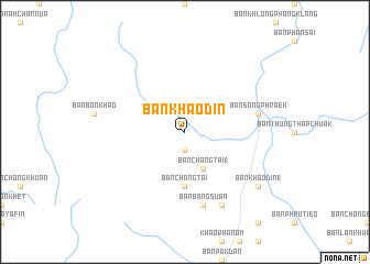 map of Ban Khao Din