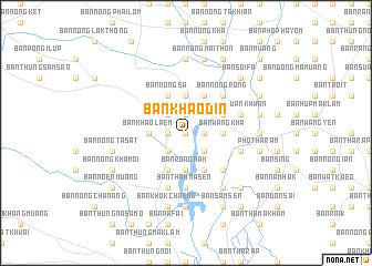 map of Ban Khao Din