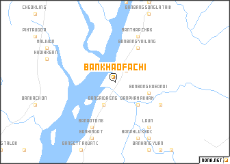 map of Ban Khao Fachi