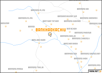 map of Ban Khao Kachiu