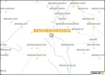 map of Ban Khao Khan Song