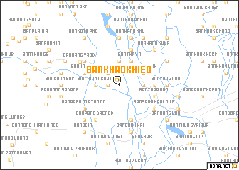 map of Ban Khao Khieo