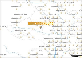 map of Ban Khao Khlung