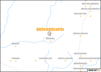 map of Ban Khao Khrai