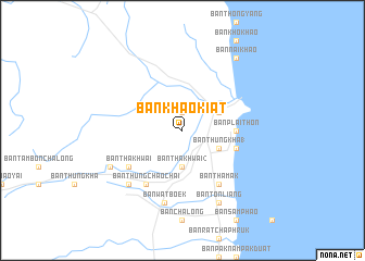 map of Ban Khao Kiat