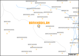 map of Ban Khao Klam