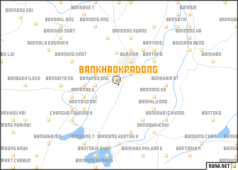 map of Ban Khao Kradong