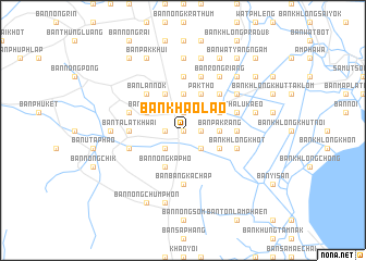 map of Ban Khao Lao