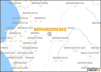 map of Ban Khao Mai Kaeo