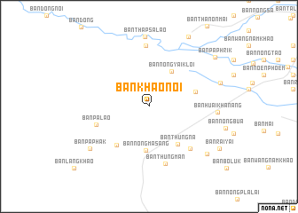 map of Ban Khao Noi