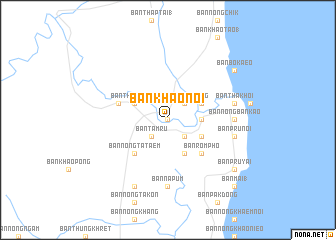 map of Ban Khao Noi