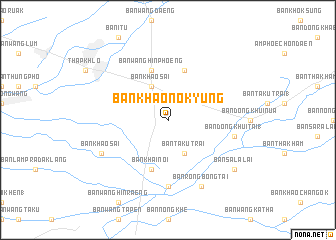 map of Ban Khao Nok Yung