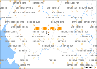 map of Ban Khao Phe Dan