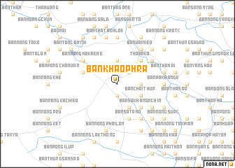 map of Ban Khao Phra