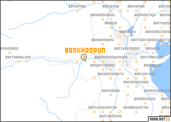 map of Ban Khao Pun
