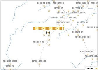 map of Ban Khao Rak Kiat