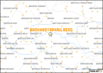 map of Ban Khao Taphai Laeng