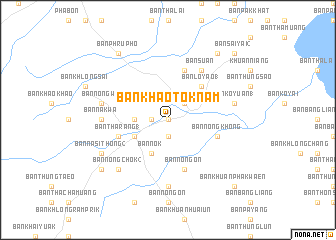 map of Ban Khao Tok Nam