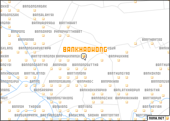 map of Ban Khao Wong