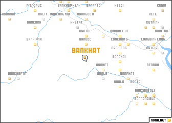 map of Bản Khat