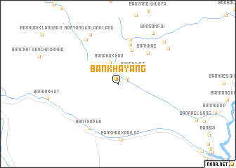 map of Ban Khayang