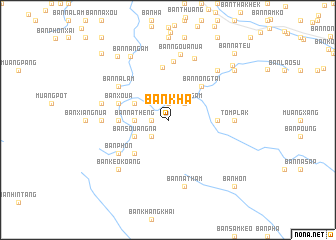 map of Ban Kha