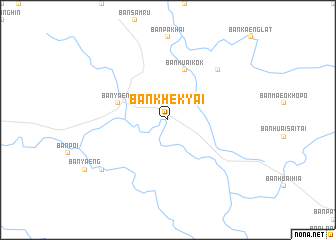 map of Ban Khek Yai