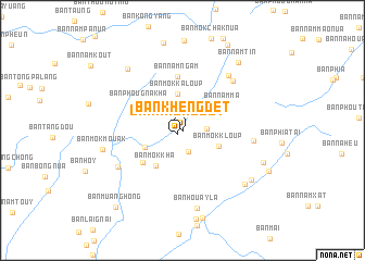 map of Ban Khèngdèt