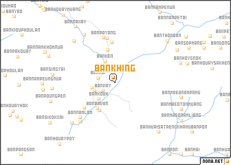 map of Ban Khing