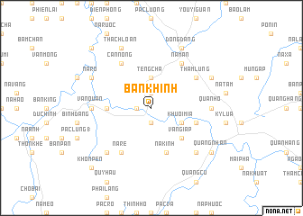 map of Bản Khinh