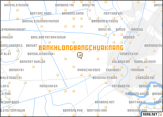 map of Ban Khlong Bang Chuak Nang
