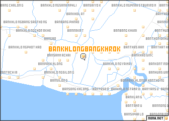 map of Ban Khlong Bang Khrok
