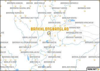 map of Ban Khlong Bang Lao