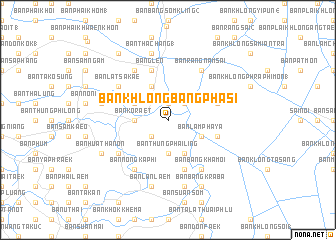 map of Ban Khlong Bang Phasi