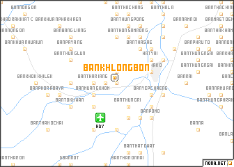 map of Ban Khlong Bon