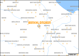 map of Ban Khlong Bon