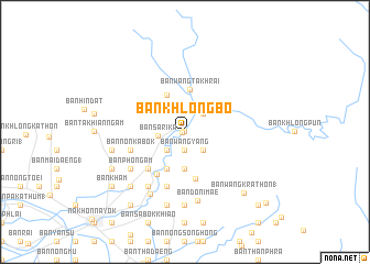 map of Ban Khlong Bo