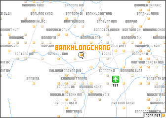 map of Ban Khlong Chang