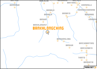 map of Ban Khlong Ching