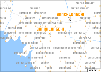 map of Ban Khlong Chi
