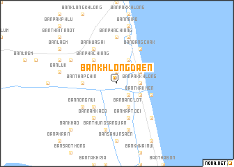 map of Ban Khlong Daen